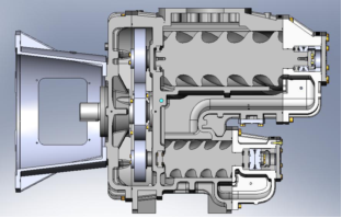 開山JN兩級常壓螺桿壓縮機產品特征描述